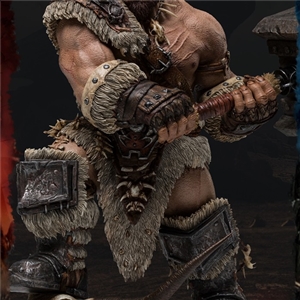 DAMTOYS EPIC SERIES 10-INCH WARCRAFT - ORGRIM สินค้าชิ้นโชว์