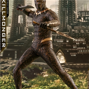 Hottoys MMS471 BLACK PANTHER ERIK KILLMONGER สินค้าตัวโชว์