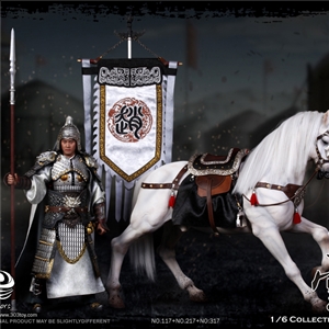303TOYS NO.317 + NO.117 Three Kingdoms Series - Zhao Yun A.K.A Zilong 2.0 + Jade Lion the Steed