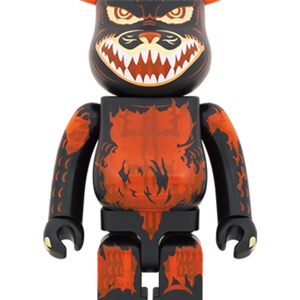 Be@rbrick Godzilla (Meltdown: Clear Orange Version) 1000%