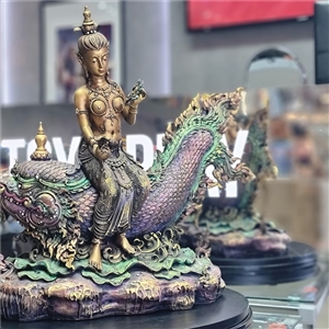 พระแม่โพสพ เทพีแห่งข้าว (Goddess of rice) ชิ้นงานตัวโชว์