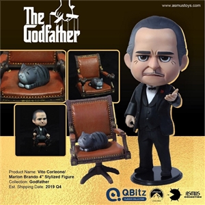 Asmus Toys [ASM-QB003] Godfather Limited Articulation 4 Tall Figure Qbitz Series