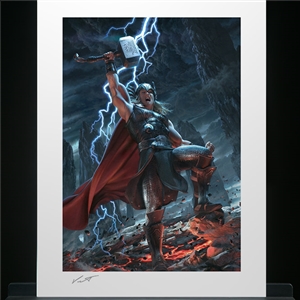 Art Print Thor: Breaker Of BrimstoneBy Vanderstelt Studio