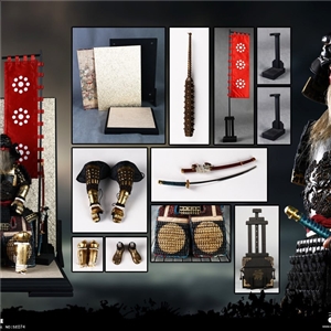 COOMODEL NO.SE074 1/6 SERIES OF EMPIRES (DIECAST ALLOY) - BLACK LION ARMOR (LEGENDARY VERSION)