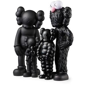 KAWS FAMILY Figures Black 2021