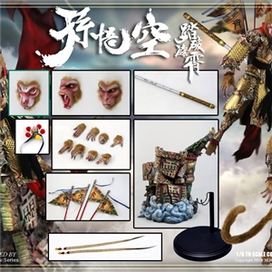 303TOYS x OUZHIXIANG NO.GF003 1/6 CHINESE LEGENDS SERIES SUN WUKONG (CLOUD PALACE BREAKER)
