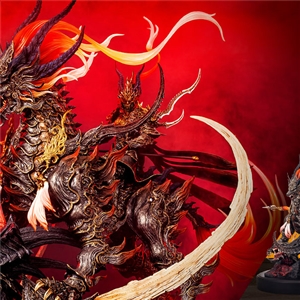 GANTAKU THE BALANCE OF THE NINE SKIES KYRIN STATUE