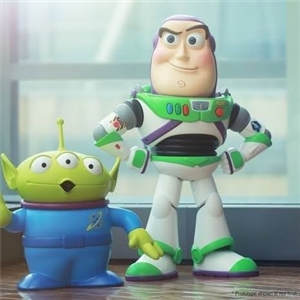 Herocross HVS#024RS Alien & HVS#025 Buzz Lightyear Toy Story (Hyper Vinyl Series)