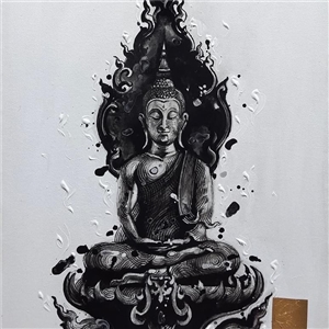 ภาพเขียน พระพุทธเจ้า