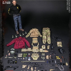 DAMTOYS 78063 - 1/6 DEA SRT (Special Response Team) AGENT - EL PA