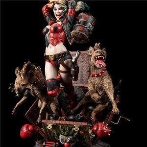 XM STUDIOS 1/6 HARLEY QUINN VER.B ( With hyenas)