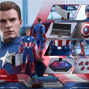 Hot Toys MMS563 - Avengers: Endgame Captain America (2012 Version)
