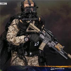 DAMTOYS 1/6 MARINE FORCE RECON COMBAT DIVER DESERT MARPAT VER
