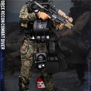 DAMTOYS 1/6 MARINE FORCE RECON COMBAT DIVERWOODLAND MARPAT VER