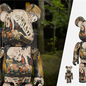 Be@rbrick Utagawa Kuniyoshi “ The Haunted Old Palace at Soma” 100% and 400%