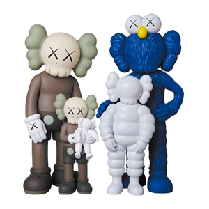 KAWS FAMILY BROWN/BLUE/WHITE / PREORDER 