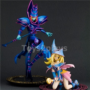 Kotobukiya ARTFX J Dark Magician& Dark Magician Girl 1/7 Scale Pvc