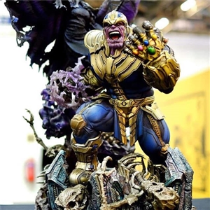 XM Studio Thanos with Lady death