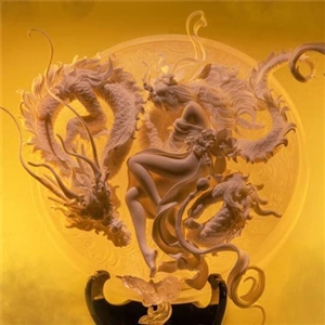 Sleeping with Dragon by  Luo Peng  White colour on top Limited to 33 pcs  สินค้าตัวโชว์