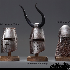 COOMODEL SE059 DIE-CAS Jihad Helmets (Three Helmets Suit)