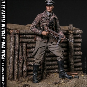 DAMToys 1/12 Pocket Elite Series WWII German Panzer Division Major