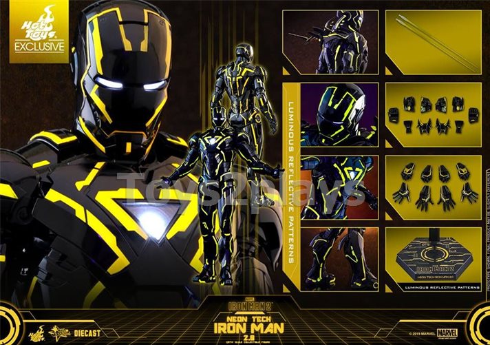 MMS523 D29 IRON MAN 2 – NEON TECH 2.0