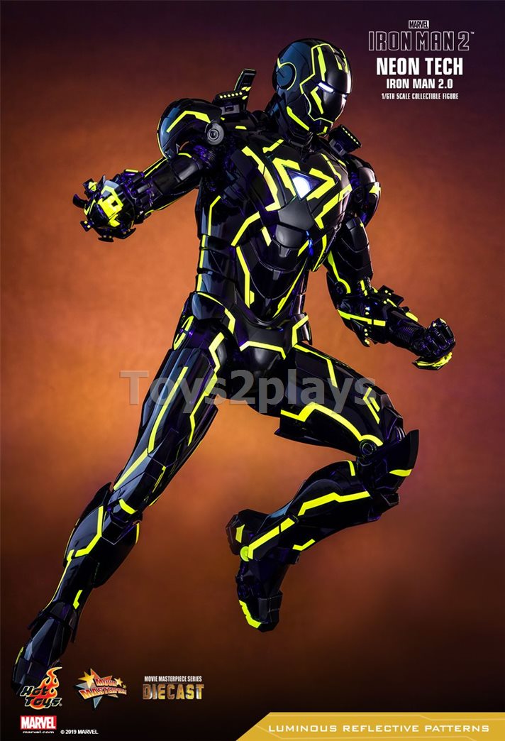 MMS523 D29 IRON MAN 2 – NEON TECH 2.0