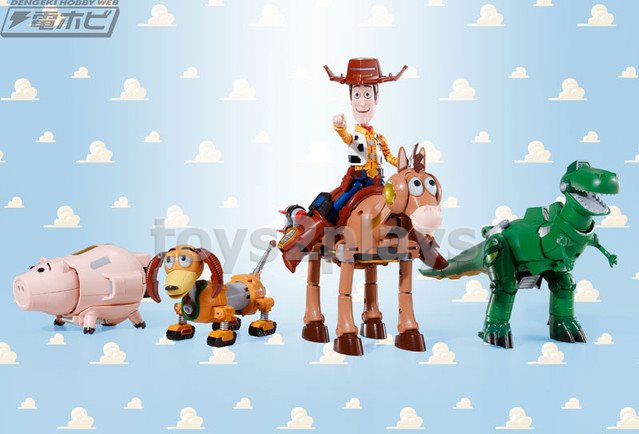 Toy Story Characters Combine