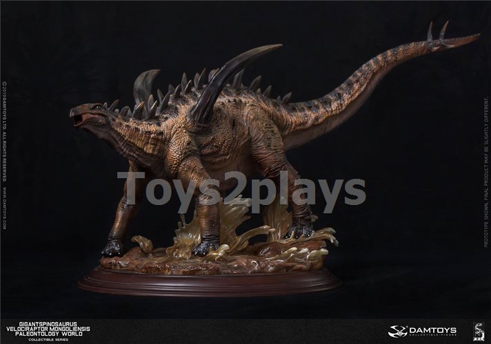 DAMTOYS MUS011-A&B - Gigantspinosaurus and Inner MongoliaVelocira