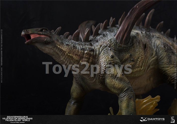 DAMTOYS MUS011-A&B - Gigantspinosaurus and Inner MongoliaVelocira