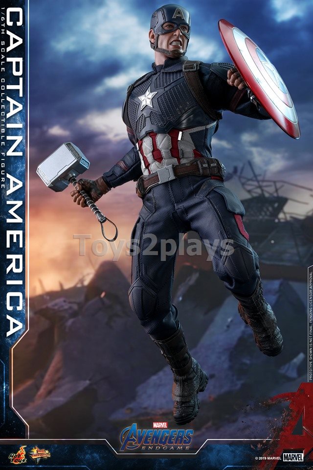 HOTTOYS MMS536 - Avengers: Endgame 1/6th scale Captain America 