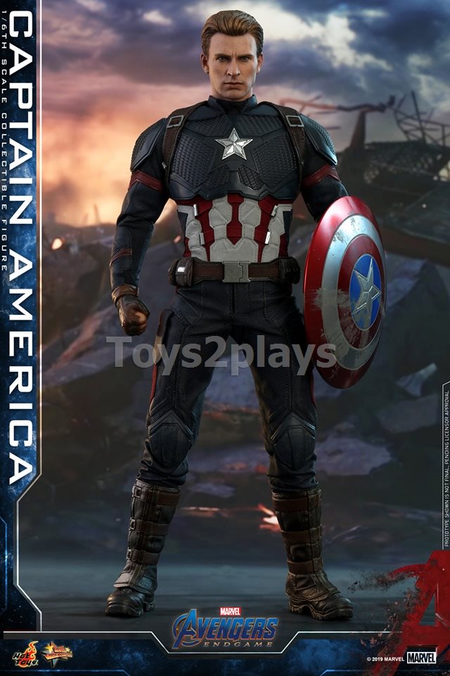 HOTTOYS MMS536 - Avengers: Endgame 1/6th scale Captain America 