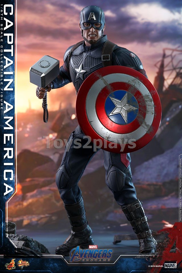 HOTTOYS MMS536 - Avengers: Endgame 1/6th scale Captain America 