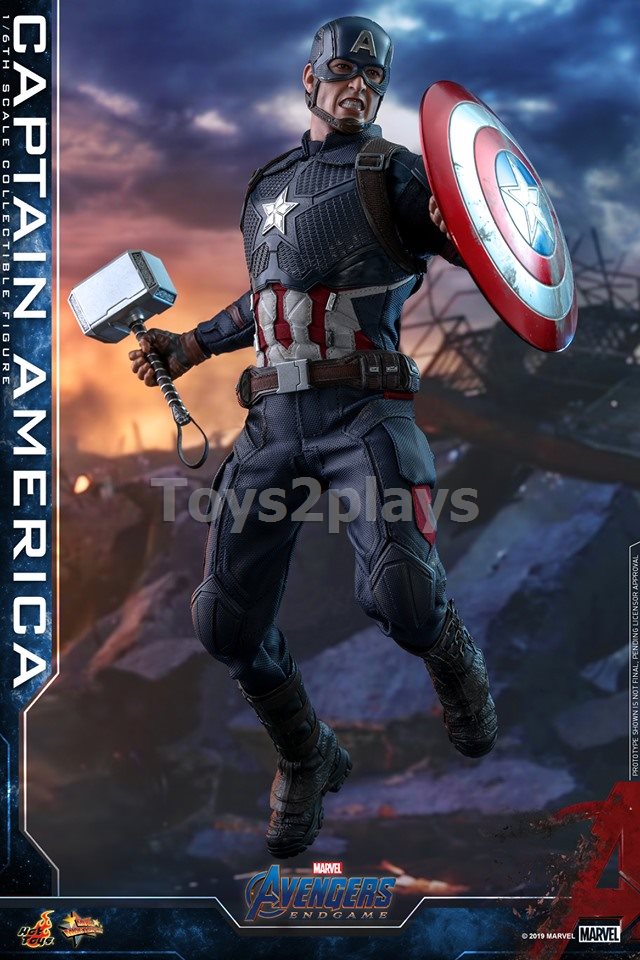 HOTTOYS MMS536 - Avengers: Endgame 1/6th scale Captain America 