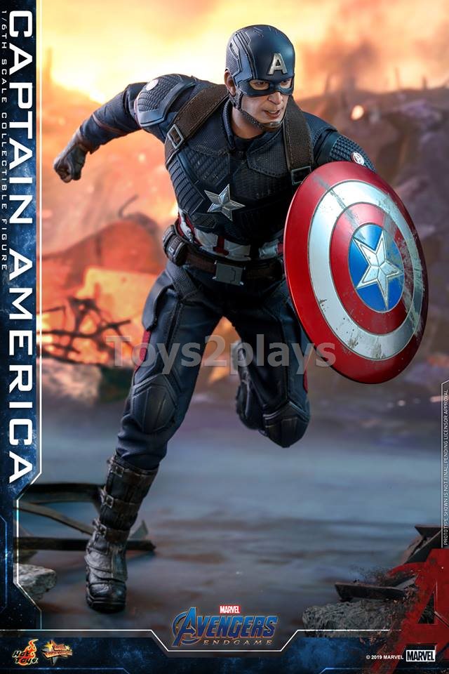 HOTTOYS MMS536 - Avengers: Endgame 1/6th scale Captain America 