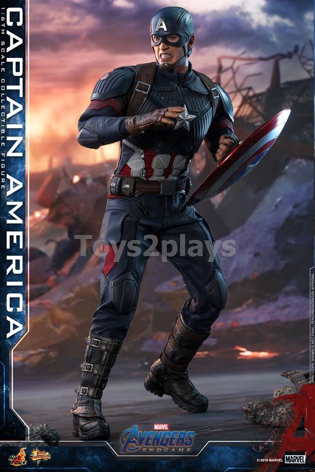 HOTTOYS MMS536 - Avengers: Endgame 1/6th scale Captain America 
