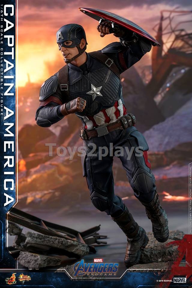 HOTTOYS MMS536 - Avengers: Endgame 1/6th scale Captain America 