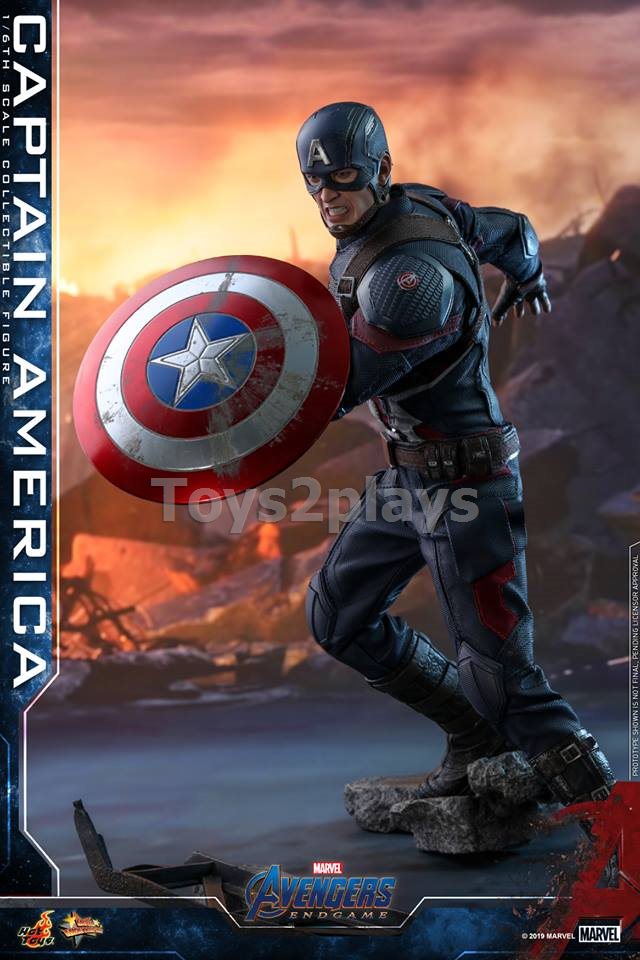 HOTTOYS MMS536 - Avengers: Endgame 1/6th scale Captain America 