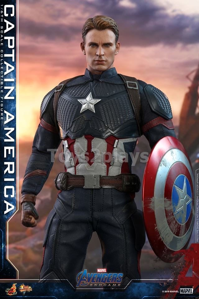 HOTTOYS MMS536 - Avengers: Endgame 1/6th scale Captain America 