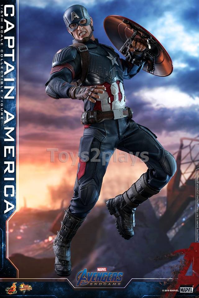 HOTTOYS MMS536 - Avengers: Endgame 1/6th scale Captain America 