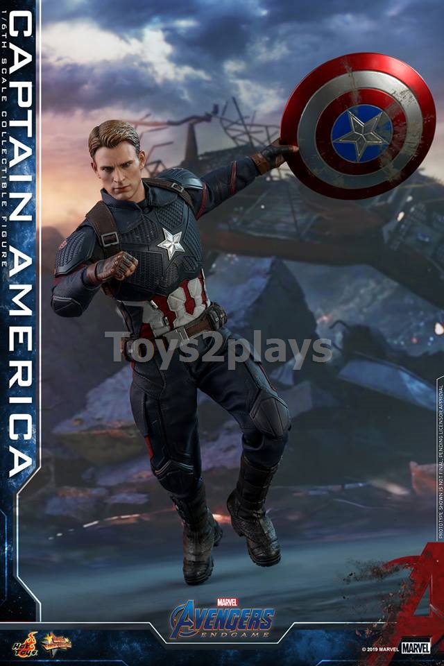 HOTTOYS MMS536 - Avengers: Endgame 1/6th scale Captain America 