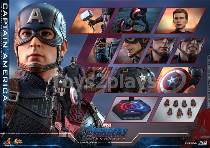 HOTTOYS MMS536 - Avengers: Endgame 1/6th scale Captain America 