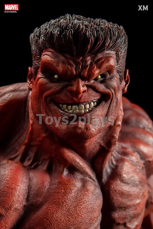 Xm Studio Red Hulk