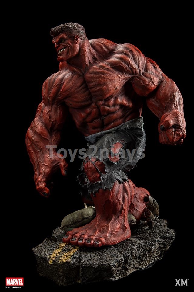 Xm Studio Red Hulk