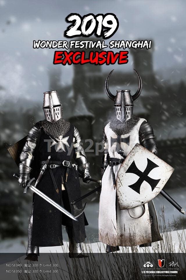 COOLMODEL SE050 THE CRUSADER/HOSPITALLER KNIGHT