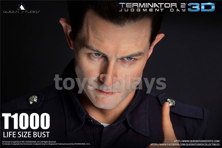 Queen Studios T-1000: Terminator 2 Judgment Day Life Size Bust 