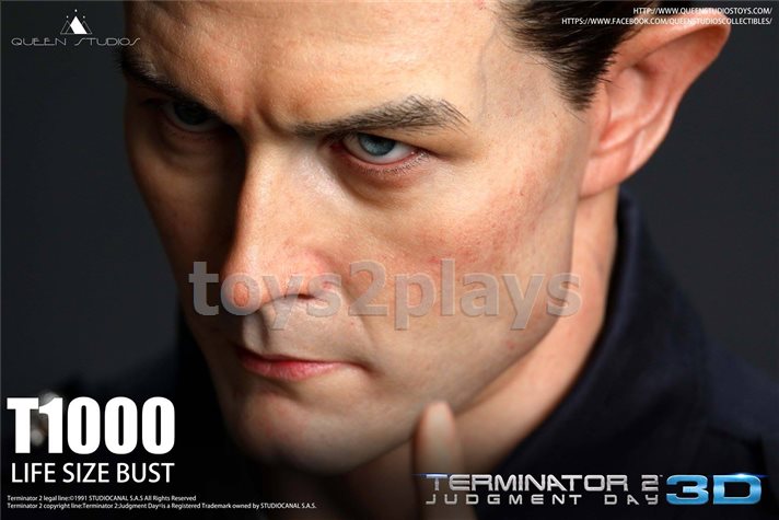 Queen Studios T-1000: Terminator 2 Judgment Day Life Size Bust 