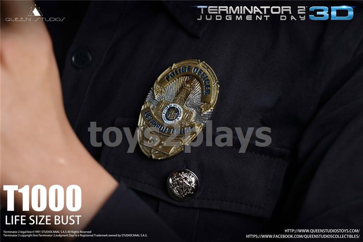 Queen Studios T-1000: Terminator 2 Judgment Day Life Size Bust 