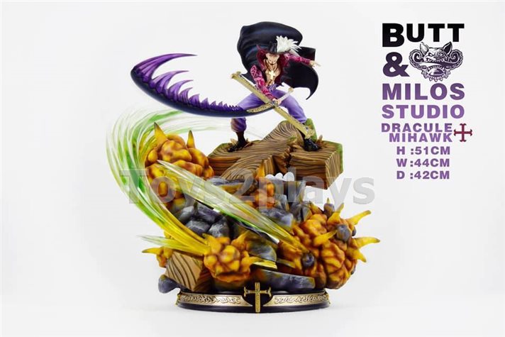 Butt & Milos Studio - Duracle Mihawk 1/8 Battle Diorama สินค้าตัวโชว์