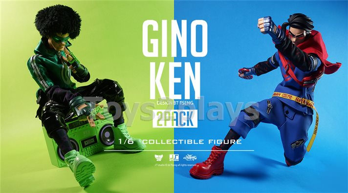 JT STUDIO: KEN&GINO 1/6 Collectible Figure /สินค้าตัวโชว์